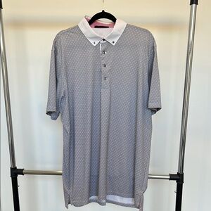 Greyson Men's Gray Golf Shirt